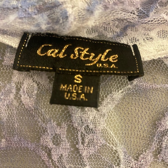 Cal Style Usa Lace cardigan - Picture 4 of 4